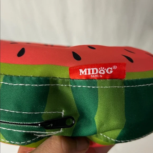 Watermelon Dog floatie – pool  accessory | Fruit-Themed Comfort - Picture 3 of 4